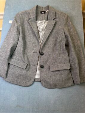 BDG Urban Outfitters Gray Women's Two-Button Blazer
